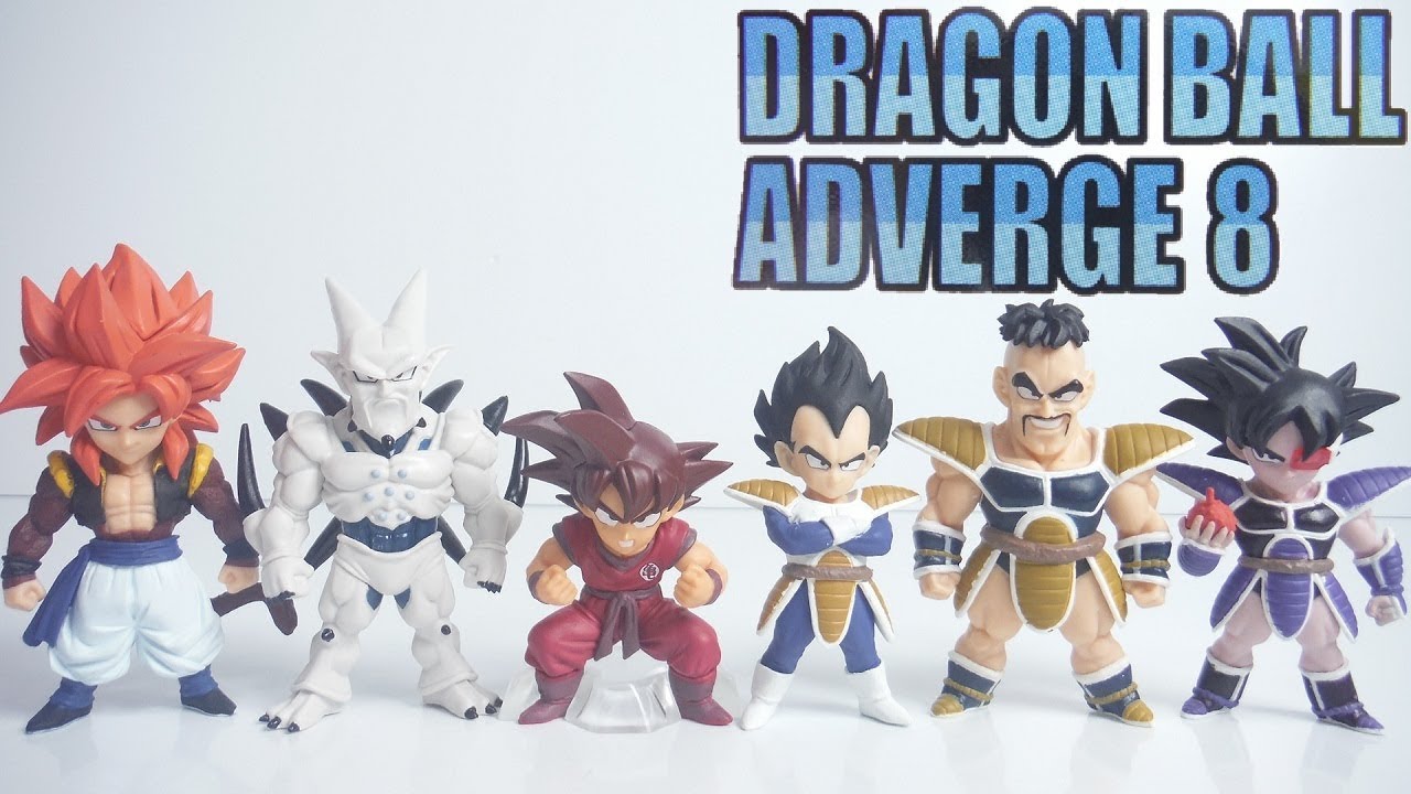 Dragonball Adverge8 全６種 開封 ドラゴンボール アドバージ８ 孫悟空 界王拳 ゴジータ 超サイヤ人４ 超一星龍 ベジータ ナッパ ターレス Figure 食玩 Candy Youtube