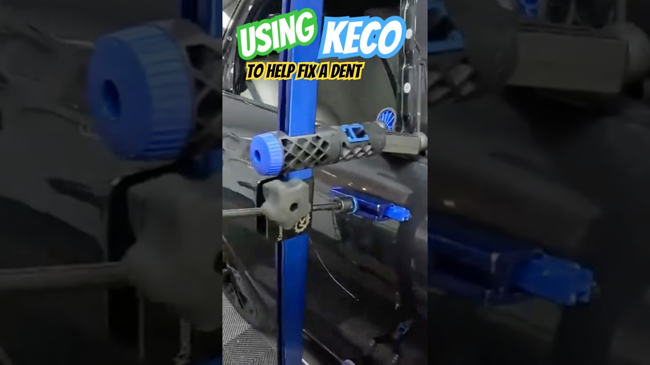 Fixing LARGE dents with Keco GPR Tools