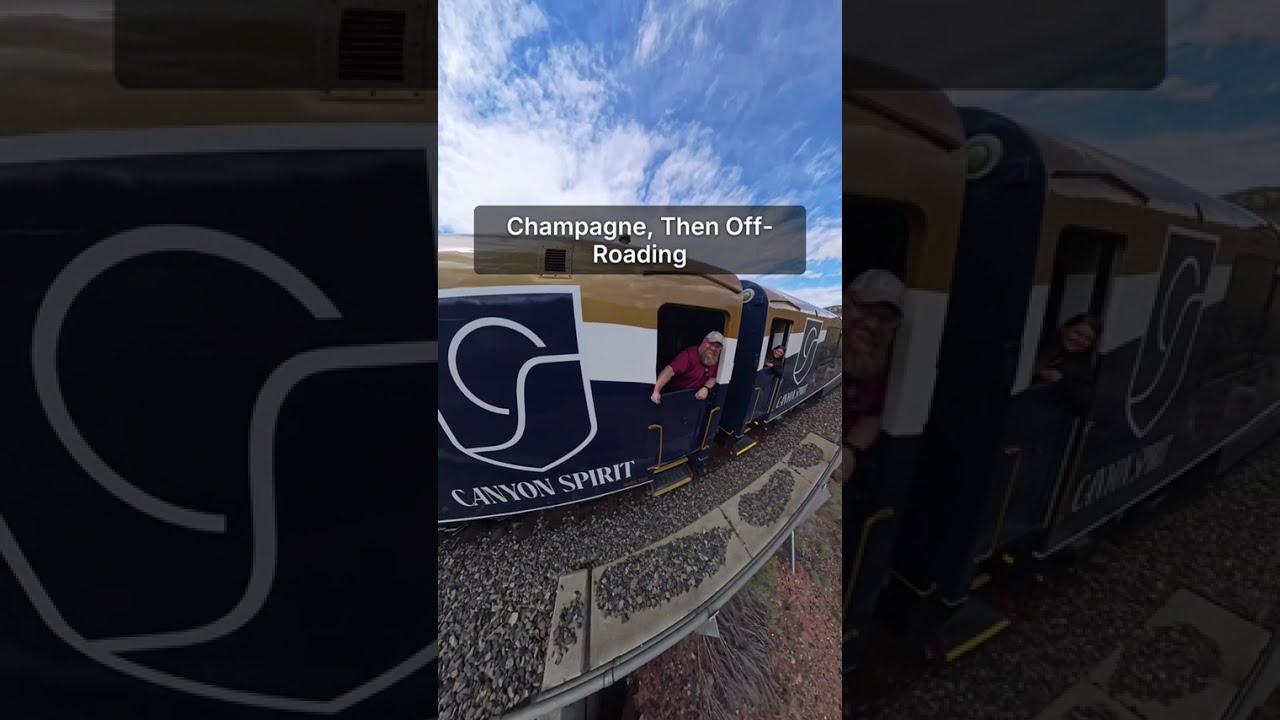 Champagne, Then Off Roading on Canyon Spirit in Moab