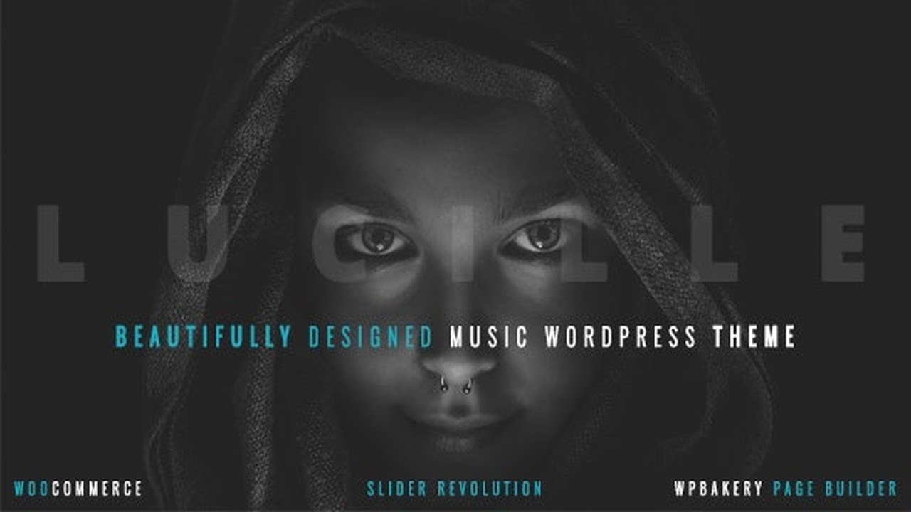 Lucille - Music WordPress Theme Free Download