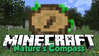 Minecraft NATURES COMPASS MOD | Finding Biomes) | Mod Showcase (1.21.11/1.7.10)