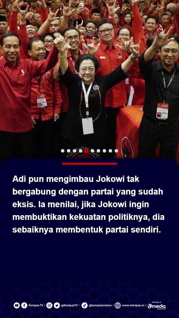 Pengamat: Untuk Buktikan Jokowi Hebat Tanpa PDI-P, Harusnya Bikin Partai Sendiri #jokowi #pdip