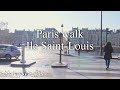 SUB/パリ発祥の地サン・ルイ島を散歩①/高級住宅地の美しい街並み/walk in Saint Luis island in Paris vol. 1【フランス 休日】【海外生活vlog】#31