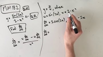 MM182 Maths Methods Fortify Study Guide - "How to apply the quotient rule"