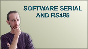 Arduino: Software serial and RS485