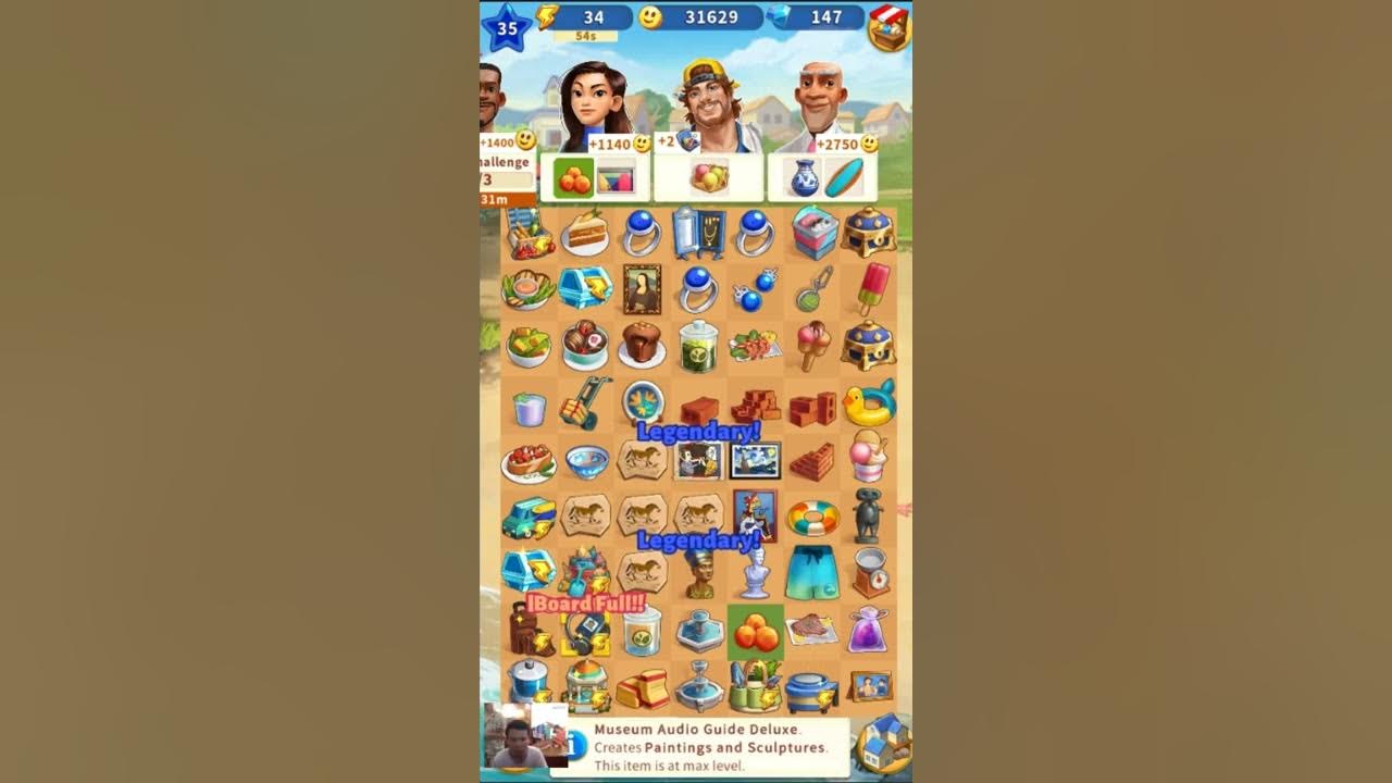 Travel Town Merge Adventure 44 Town Level 35 YouTube