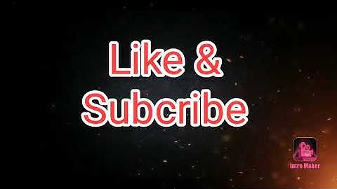 My new intro video tell .me what you think