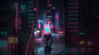Cyberpunk Girl Trend Dance