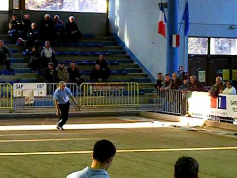 Ren Escallier au tir sport-boules lyonnaise