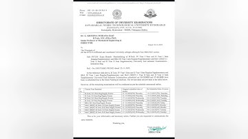 JNTUH B.Tech Exams Postponed | 2-1 & 4-1 Exams Rescheduled from 11th & 17th | Latest Update 2025