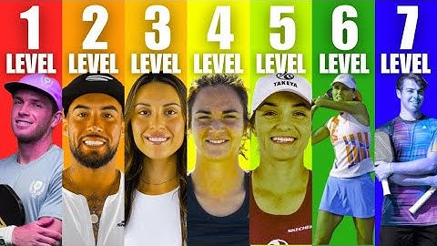 7 Levels of Pro Pickleball Players