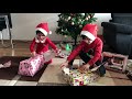 Happy christmas with kids kayhan and kyana