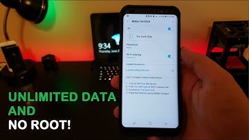 Unlimited Data Hotspot on Galaxy S8/Note 8!