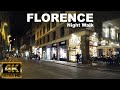 FLORENCE Night Walking | 4K UHD | ⛅ | 🇮🇹 ITALY - September 2020