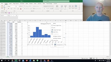 Creating a Histogram and changing the Bins in Excel