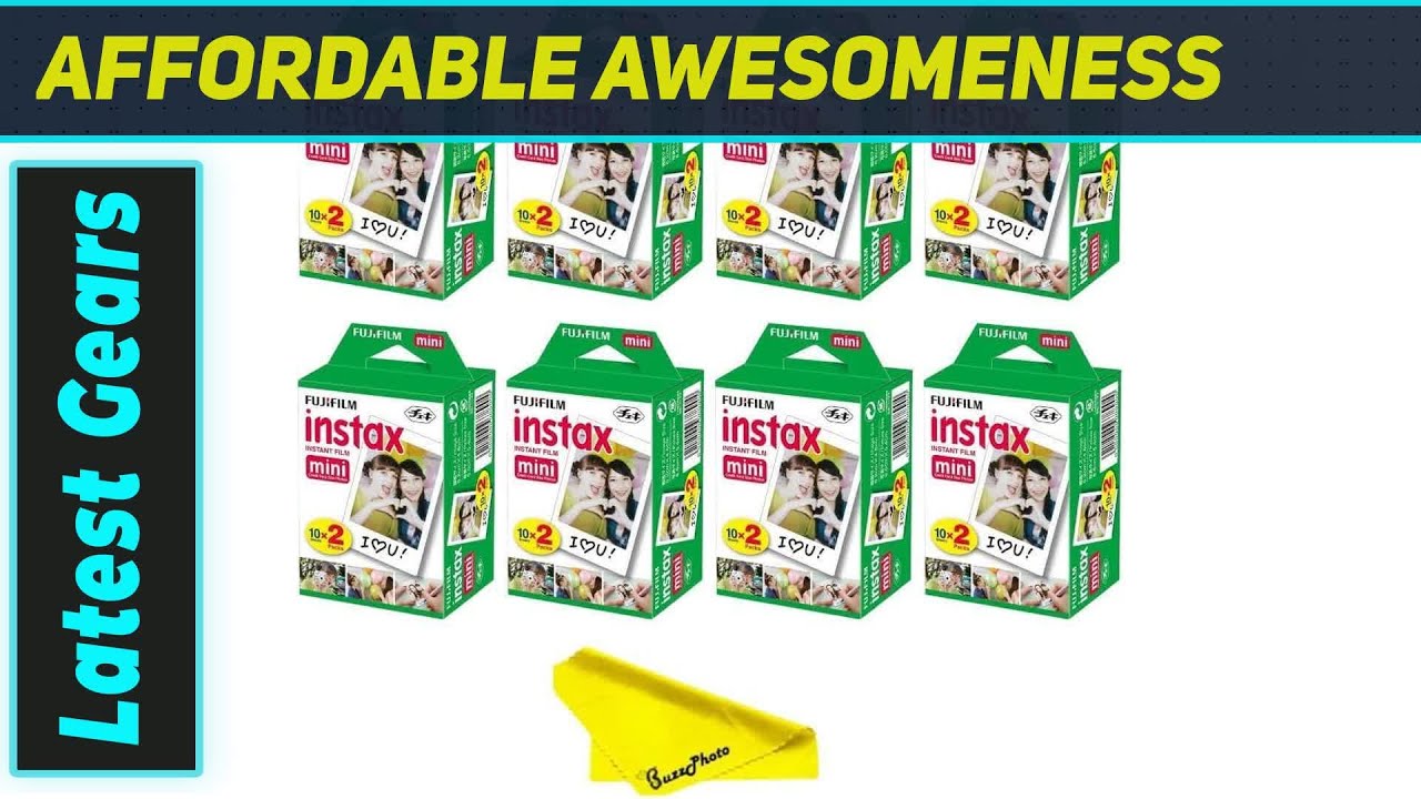 Fujifilm Instax Mini Film Twin Pack: Your Best Instant Memories!