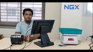 ngx nunix touch pos with weighing machine connect demo@ pls call 9246883372
