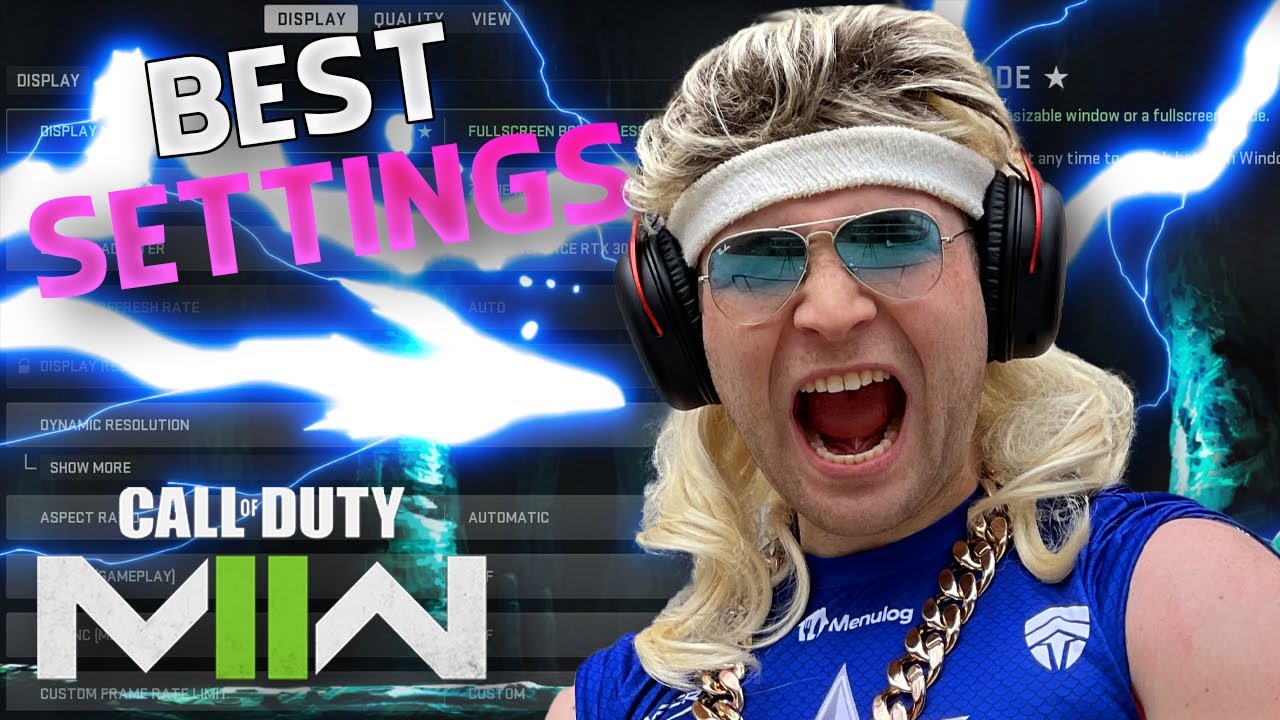 BEST MWII Settings MAX OUT YOUR FPS! YouTube