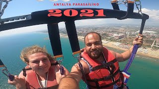 1- PARASAILING NEDIR ?    2- NASIL YAPILIR ?   antalya / side  ilk parasailing deneyimimiz.