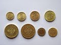 Золотые монеты Николая 2