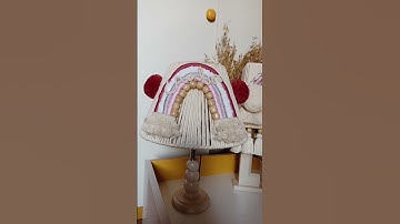 New stunning lampshade🪀♥️🍂💖💞💘💝Perfect for any space... lampshade#macramelampshade