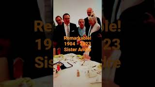 At 118Years Old - Lucile Randon Saw It All I Love One Another Ŕe