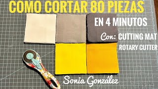 Cómo cortar 80 cuadros de 10 x 10 en solo 4 minutos 🤩👏👏