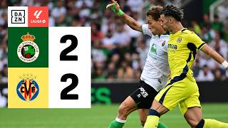 R. Racing Club vs Villarreal CF (2-2) | Resumen y goles | Highlights LALIGA EA SPORTS