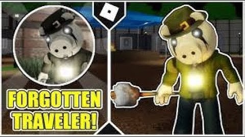Roblox Piggy Accurate RP The Return How To Get Forgotten Traveller Badge !