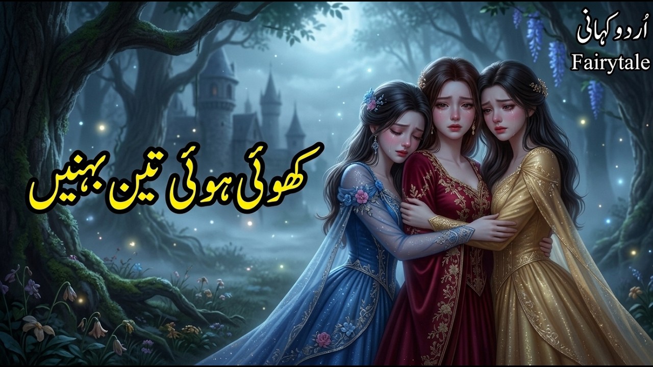 ⁣The Three Lost Sisters 💔 | Urdu Fairy Tale | Magical Journey #fairytalesstory