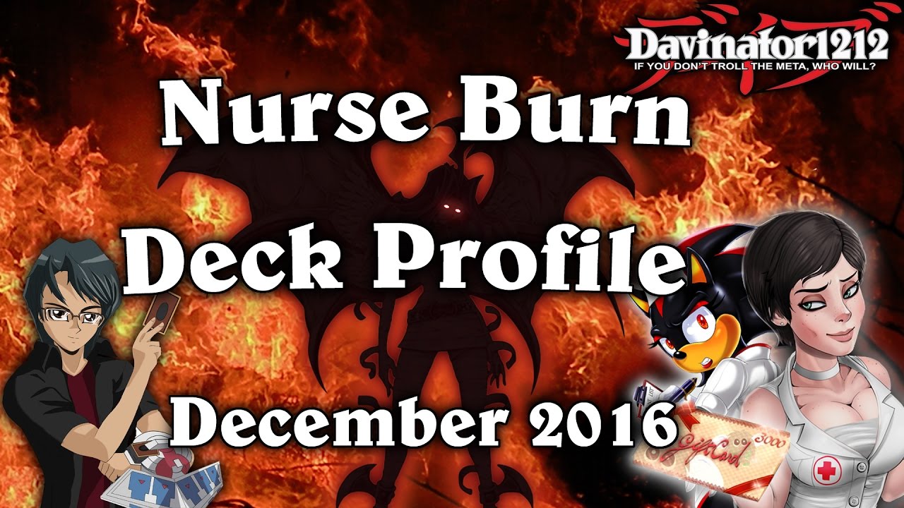 nurse deck yugioh Custom] Fonda Fontaine's anime 'Nurse Burn' Deck that I built for our GX  Speed Duels! Feedback welcome! : r/YugiohSpeedDuels