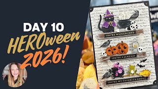 How to Create a Spooky Halloween Scene Card | HEROWEEN Day 10