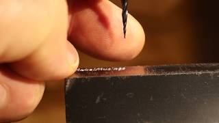 Engraving and drilling with the high speed spindle
