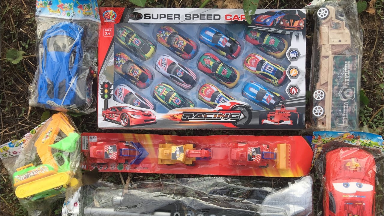 Wow amazing searching toy car, Excavator, Motorcycle, Truck car, Gun, Super Speed Car....