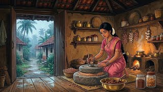 Ghibli-style ASMR traditional women prepare peanut candy #ghibli #asmr #ai #animation #ghiblistyle  screenshot 1