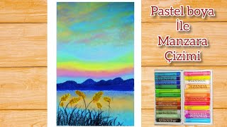Pastel Boya İle Manzara Resmi-Kolay Pastel Boya Çizimleri ve Teknikleri-Çizim Kanalı