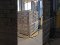 Stretch film wrapping packer #machine #cleanerfillingmachine #industrialmachinery#factory#automobile