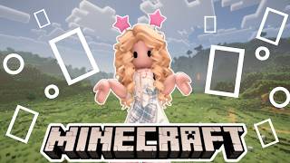 Playing Minecraft as a Bloxburg Builder!🛠️|SinglePlayer Minecraft| EP. 1 screenshot 2