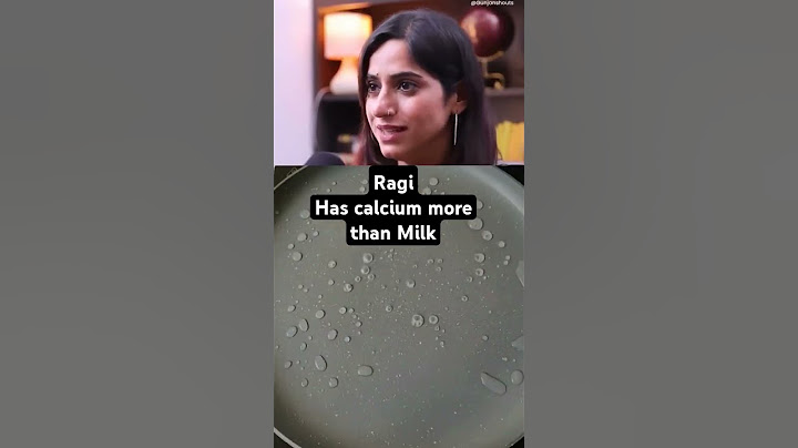 "Ragi vs Milk: Which Has More Calcium?"