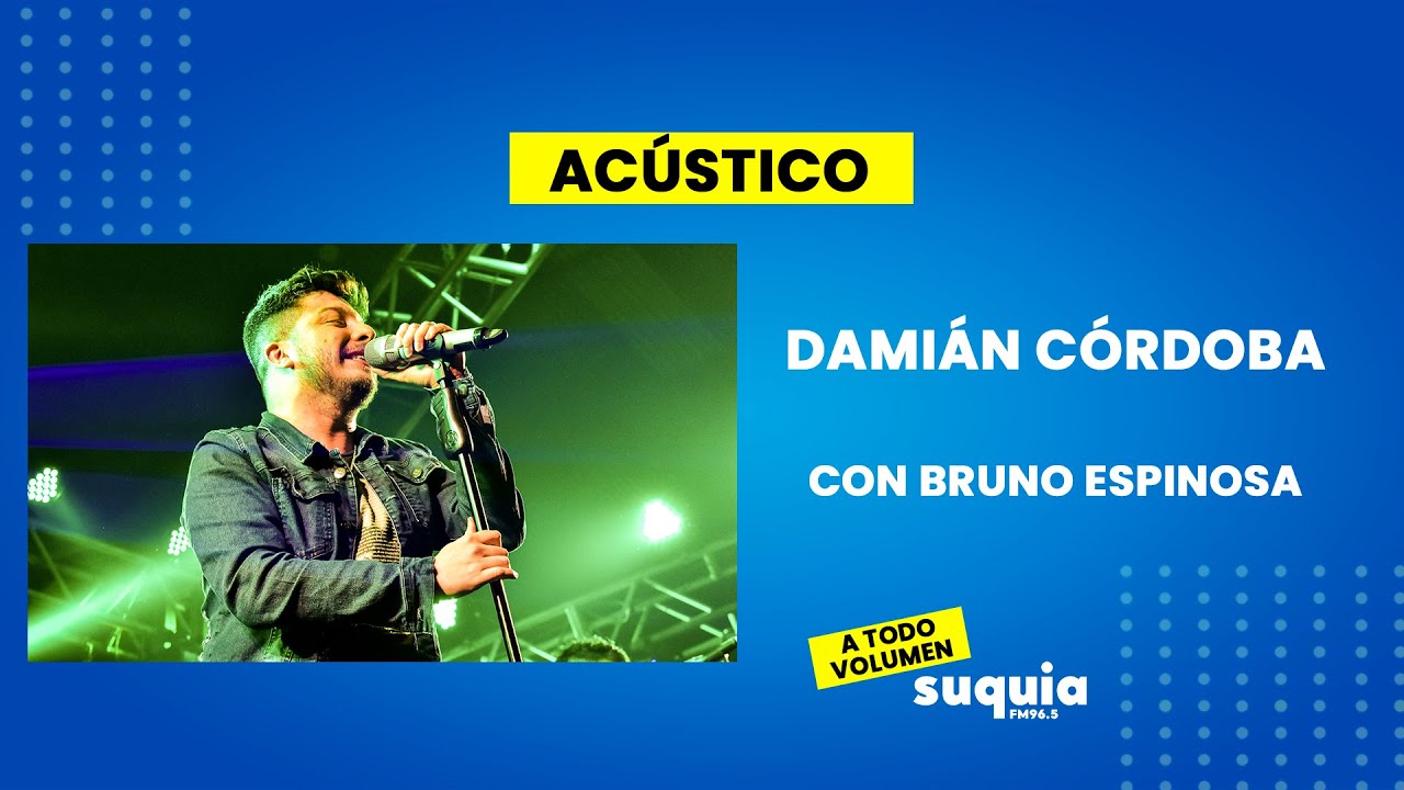 Damian Cordoba acústico A Todo Volumen