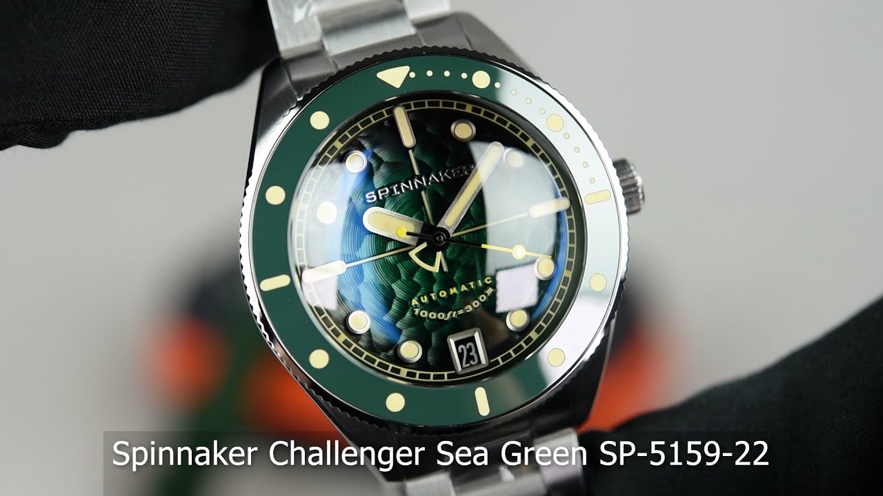 Spinnaker Challenger Sea Green SP-5159-22 - SeriousWatches.com