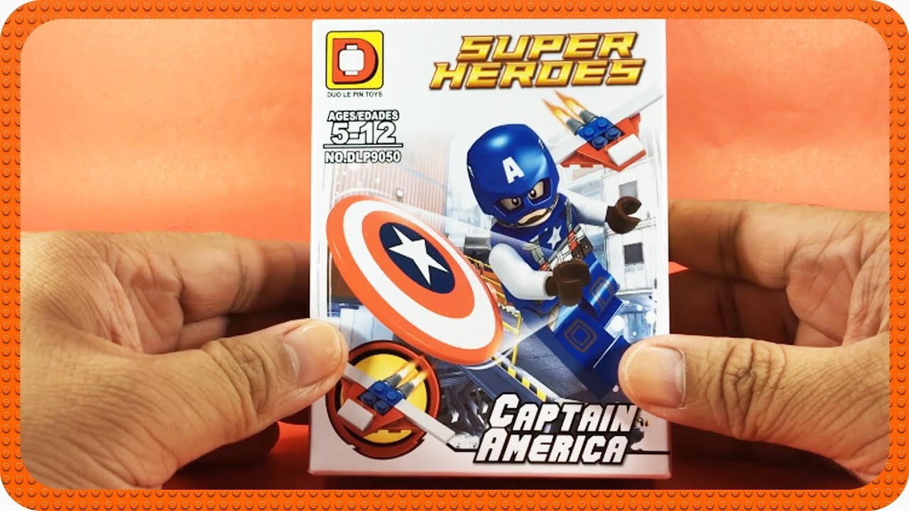 Captain America Super Heroes DLP9050 - UNBOXING