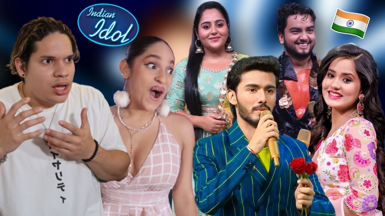 Waleska & Efra react to Indian Idol Season 13 Singers for the first