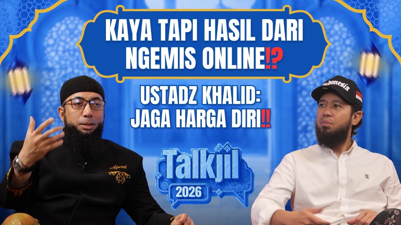 Kaya dari Ngemis Online⁉️ Ustadz Khalid: Cuma Ini Ngemis yang Diperbolehkan Islam‼️