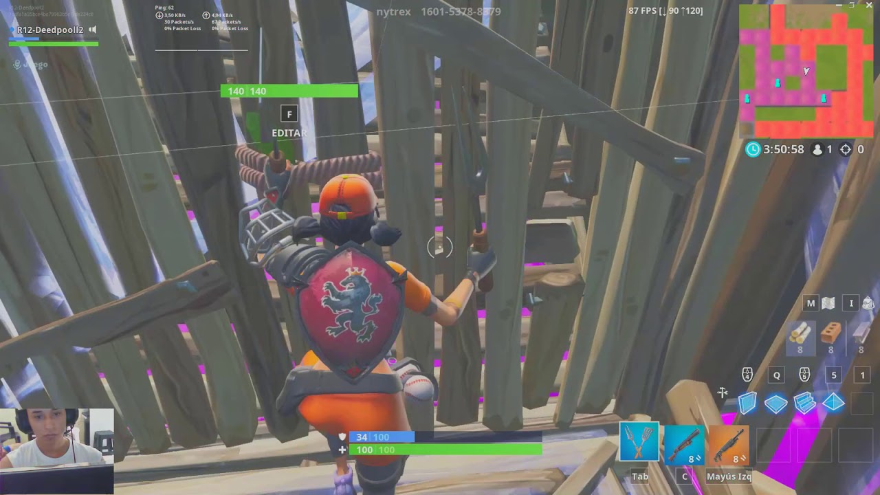 R12 Deedpooll2| Edit Parcour #Fortnite#TEAMRED12#EDIT - YouTube