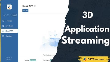 DRTStreamer | How to Stream 3D applications to the Web | Real-Time 3D Cloud Streaming
