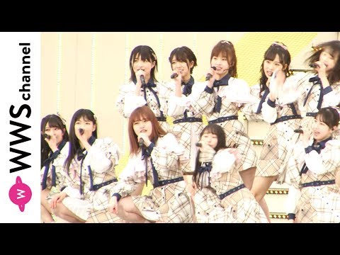 AKB48 Team 8が雨の中、春フェストップバッターで登場！『蜂の巣ダンス』でスタート！