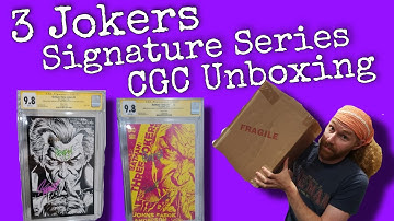 CGC Unboxing Signature Series: 3 Jokers