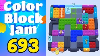 Color Block Jam Level 693 Solution