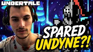 I Beat Undyne By Sparing Her!? | Undertale (Part 3) Waterfall